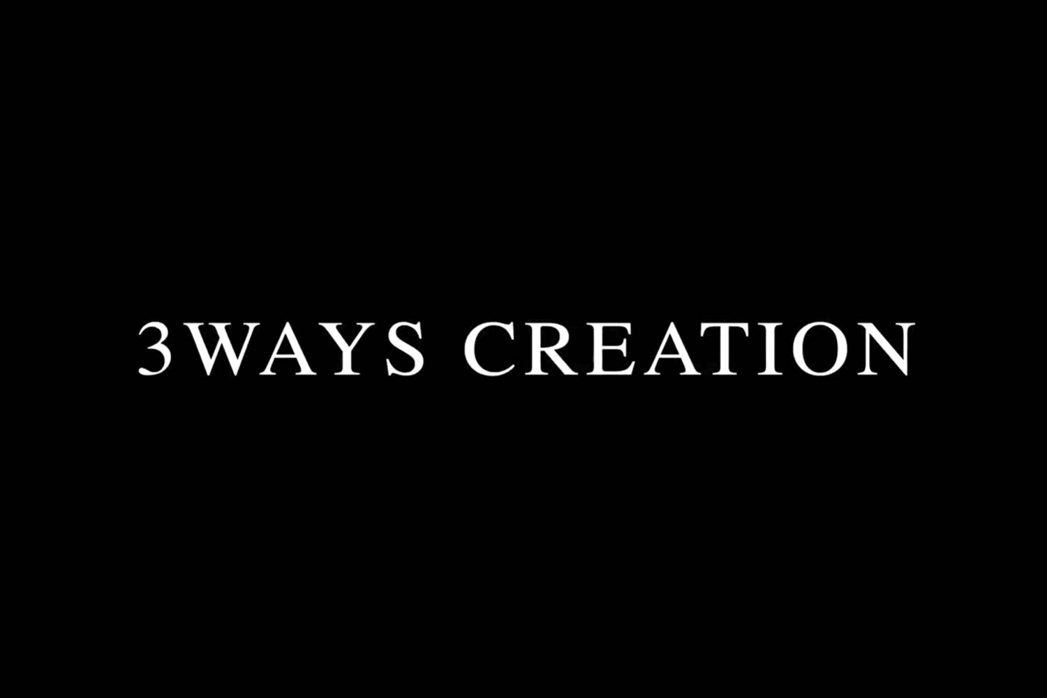 original product creation - 3WAYS CREATION